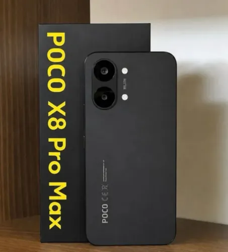 XIAOMI POCO X8 PRO MAX - 256GB/12RAM (5G) NOVO LACRADO - GLOBAL<br>LANÇAMENTO-TOP DE LINHA!!!