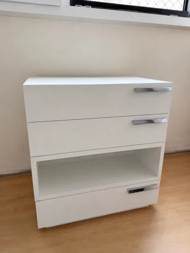 Gaveteiro MDF branco