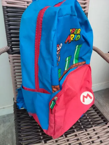 Mochila do super Mario 