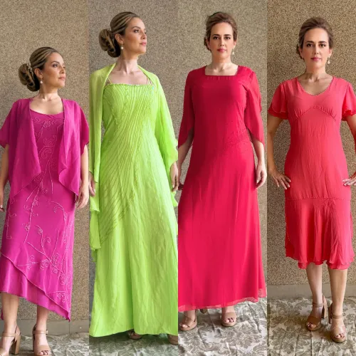 Lote vestido de madrinha festa N 38