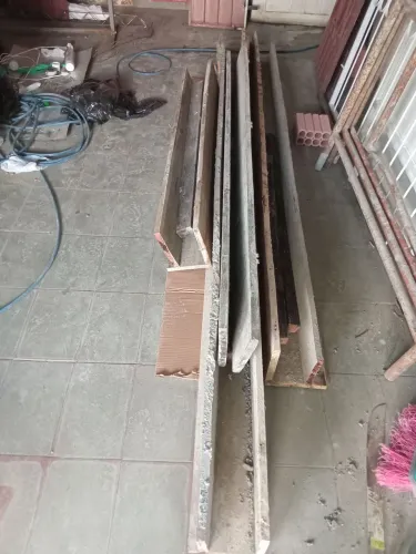 Tabuas de azimbre usadas em 3 tamanhos.