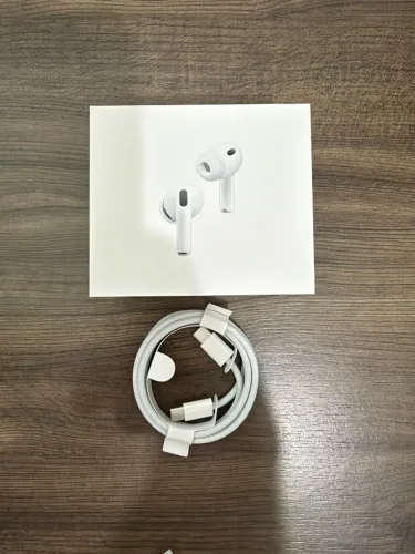 fone de ouvido AirPods Pro 3 + cabo original de brinde