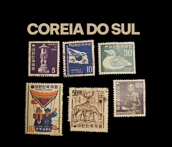 SELOS ANTIGOS DA COREIA DO SUL
