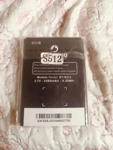 Bateria positivo s512