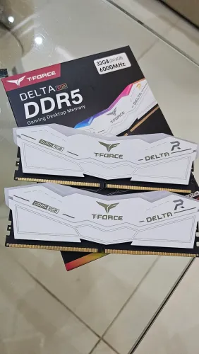 KIT Memória Ram DDR5 Team GROUP 32GB Baixa latência