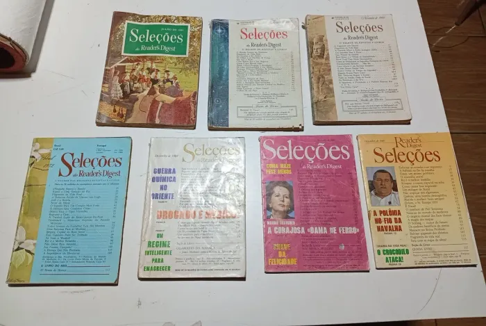 Revistas Seleções Reader?s Digest Antigas Anos 60 70 80 Raridade
