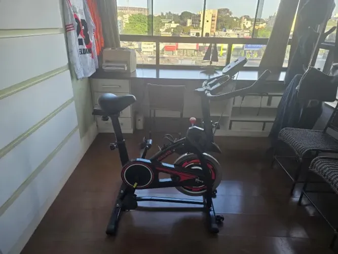 Bicicleta Ergometrica Marca Spinning Profissional Com 13 Inércia de 13kg! Fabricante Mopow