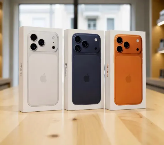 iPhone 17 pro Max 256gb BRANCO / LARANJA