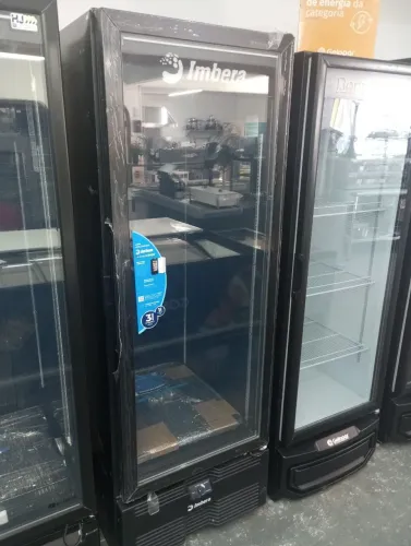 NZ. Freezer vertical 570 litros porta de vidro IMBERA 