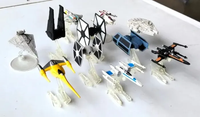 Colecionáveis Hot Wheels - 11 Naves Star Wars (Coleção Starships) - 2014 2016