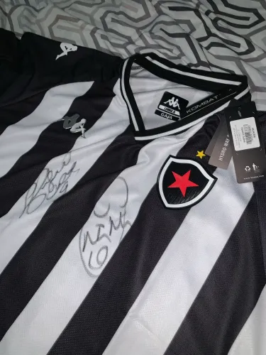 Blusa Botafogo PB *AUTOGRAFADA*