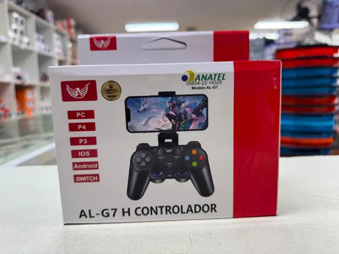 Joystick Controle Sem Fio AL-G7 H Bluetooth Altomex