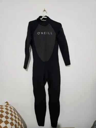 Roupa de mergulho masculina O'Neill Reactor-2 3/2 mm com zíper nas costas