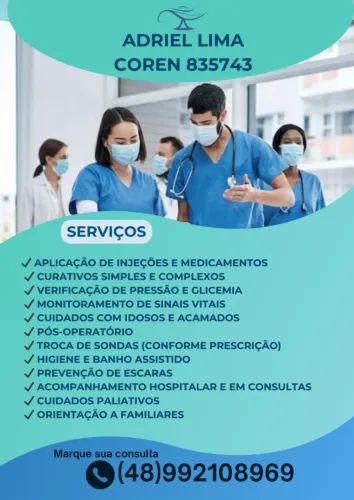 Serviços de Enfermeiro Particular