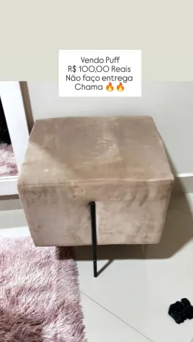 Vendo Puff R$100,00 Reais não faço entrega 