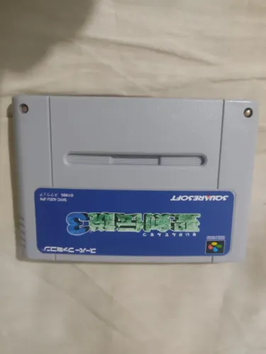 Trial of Mana 3 somente cartucho - Super Famicon/Super Nintendo original(leia a descrição)