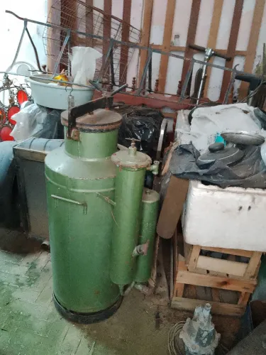 Carboreteira antiga para soldar