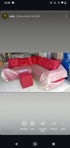 Sofá direto de fabrica 