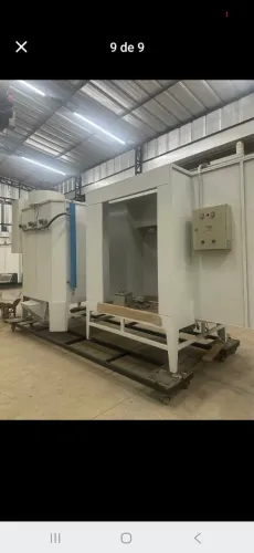 Oportunidade Única Cabine Pintura Eletrostática Dupla Oposta Novíssima