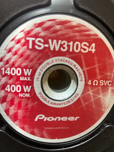 Sub Woofer Champions Series Pionner