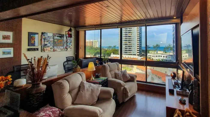 Quarto e sala no Apha Barra