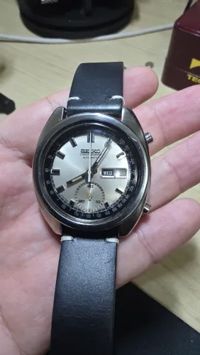 Seiko 6139-6010 Automático Cronógrafo - 1973 - Original - Vintage
