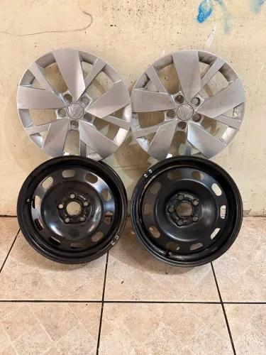 par de rodas aro 15 original vw