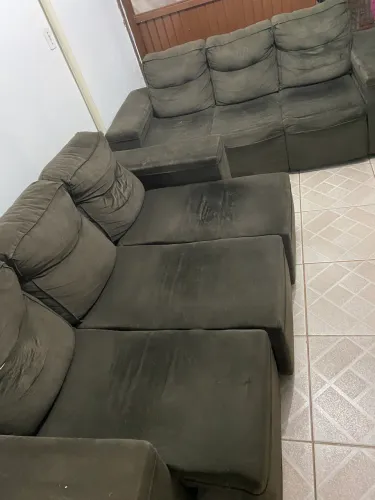 2 sofás 6 lugares