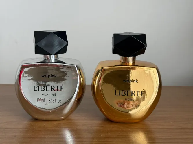 Perfumes WEPINK- Liberté DORÉ e PLATINÉ