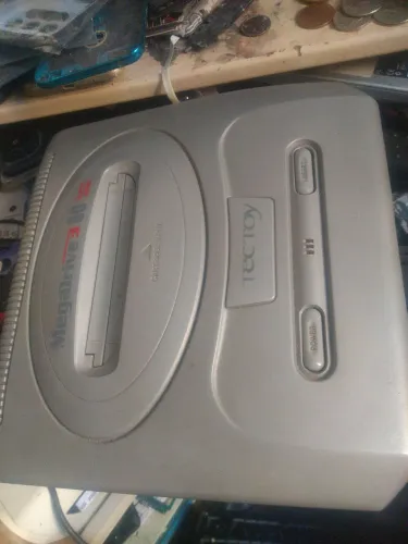 Mega drive 3 com 60 jogo na memória