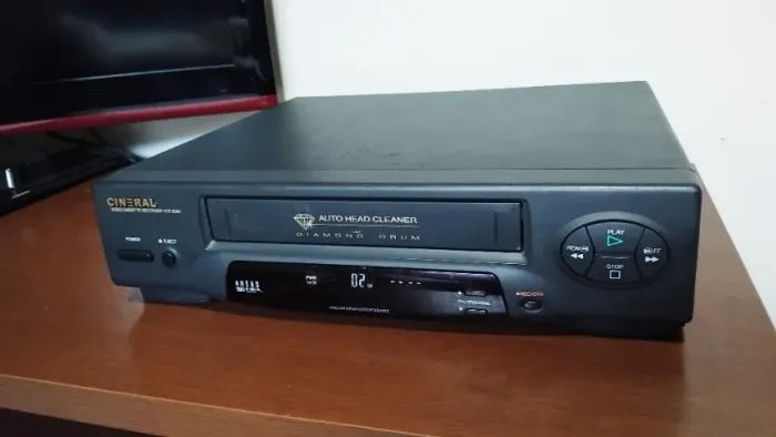 Video cassete Cineral VCR 5000 defeito leia