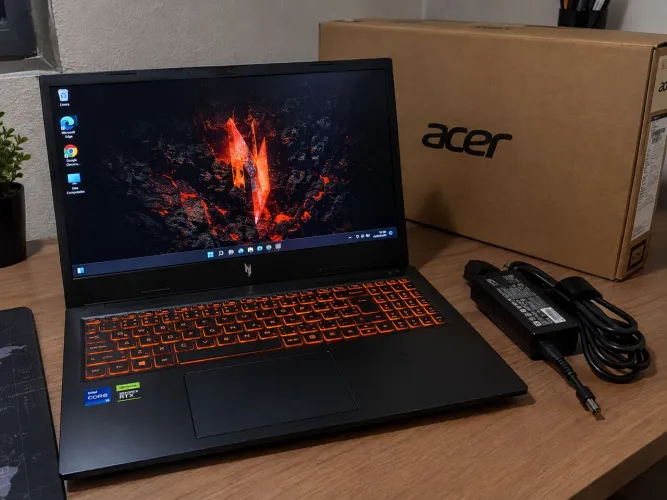 Notebook Gamer Acer Nitro V15 Intel Core I7 16 GB Ram Nota fiscal garantia Acer. RTX 4050.