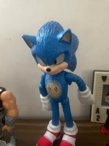 Boneco Sonic The Hedgehog 3 Ultimate Talking Sonic De 12 Pol