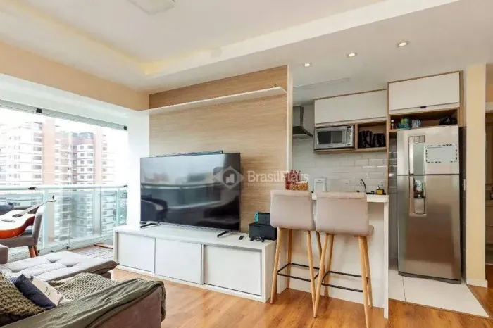 Flat com 1 dormitório, 54 m² - venda por R$ 998.000,00 ou aluguel por R$ 6.734,00/mês - Sa