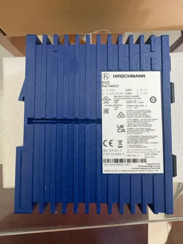 Switch Hirschmann Gerenciavel- 6 Porta Rj45/2 Porta Fibra RS20