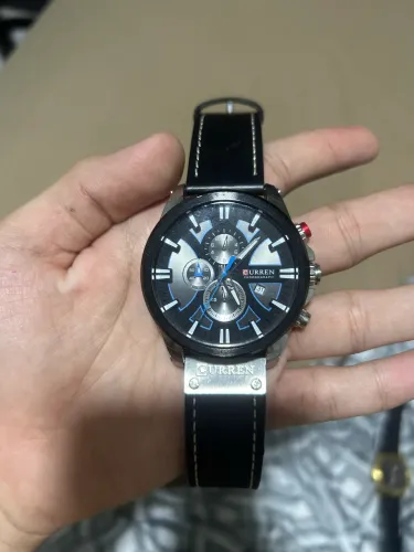 RELÓGIO MASCULINO CURREN PRATA