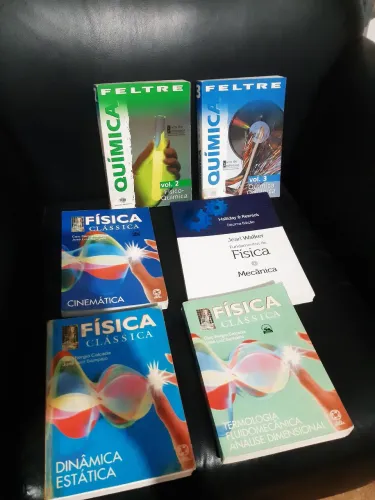 Física clássica  +  Feltres  +  Halliday vol 1 ( tudo por 350 ) 