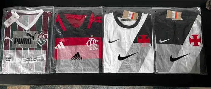 Camisas tailandesa times cariocas