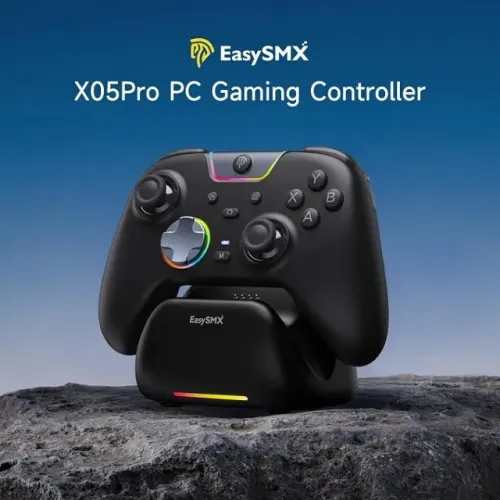 EasySMX X05 Pro com Dock de Carregamento PC/Swith/Android/IOS/Bluetooth [NOVO E LACRADO]