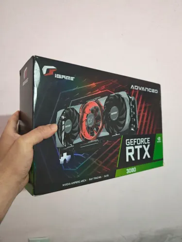Caixa vazia RTX 3080 IGame