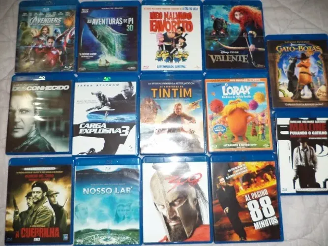 Filmes em Blurays originais