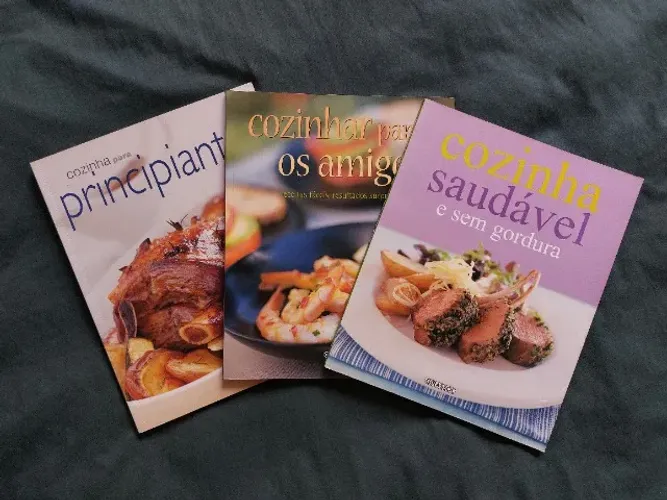 Kit Cozinha Saudável, Amigos e Principiantes - (Editora Girassol) *livros de coleção*