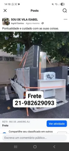 Frete carreto mudanças 