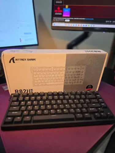 Teclado Magnetico Attack Shark R82he 8000hz