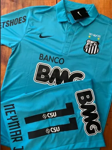 Camisa Santos Neymar Retrô