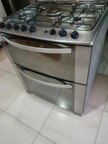 Fogão Eletrolux 5 bocas 2 forno 