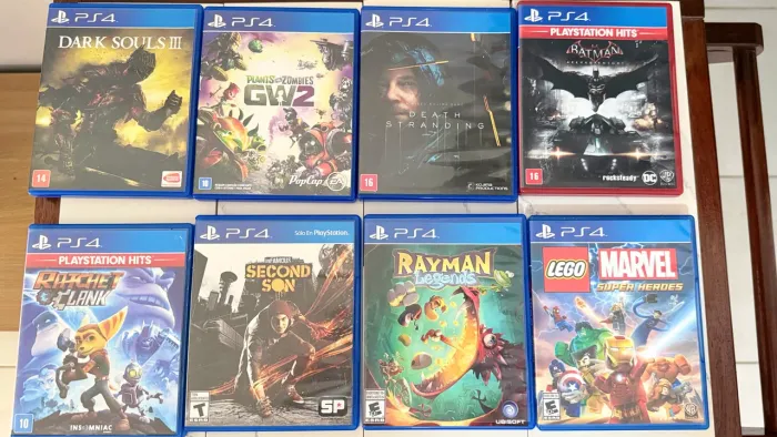 Jogos Ps4 mídias físicas