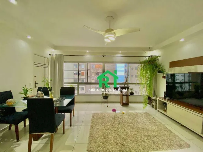 Apartamento com 3 quartos à venda, 95 m² por R$ 580.000 - Jardim Astúrias - Guarujá/SP