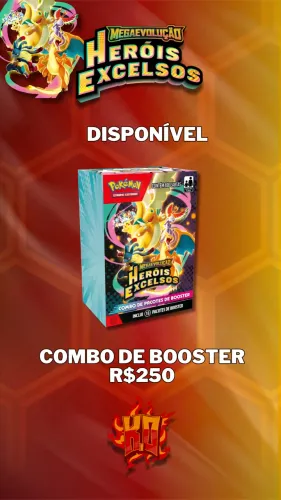 Combo de booster herois excelsos