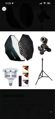 Kit Completo de Softbox